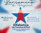 Lançamento do Programa Alfabetiza Pará